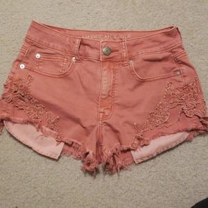 Shabby Chic High Rise shorts